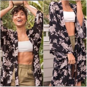 Spiritual Gangster Maya Floral Kimono